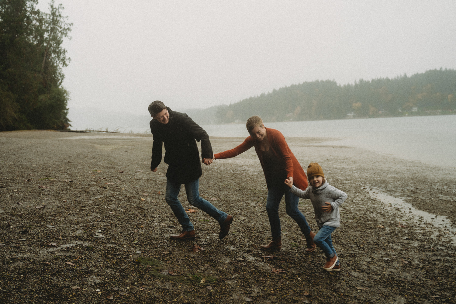 LGBTQ Family Photography Session on Beach in Olympia, WA